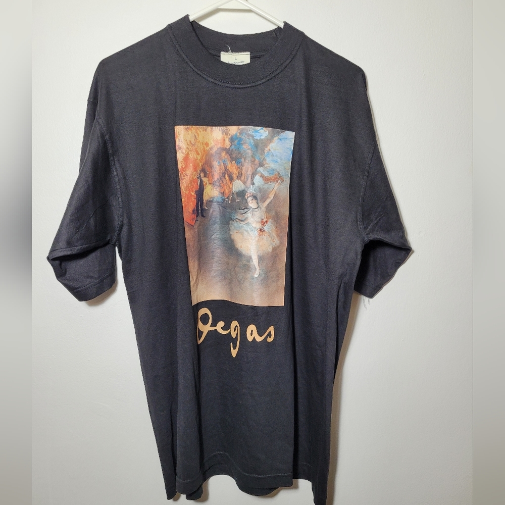 Edgar Degas Ballerina The Star Art Tee Shirt Laurent Monteil T-Shirt 100% Cotton - Picture 6 of 9